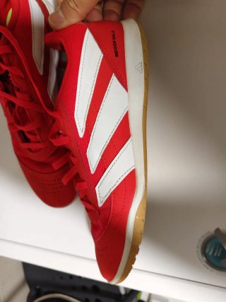 Zapatillas Fútbol Sala Adidas Predator Club Rojas