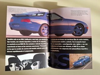 Catálogo raro Porsche 968 ES