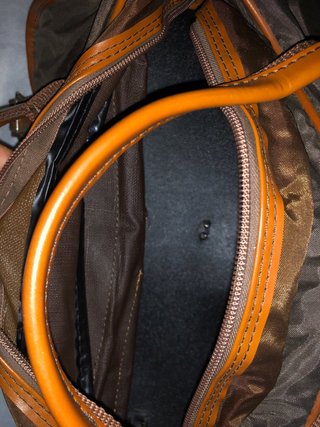 Bolso Marrón y Multicolor