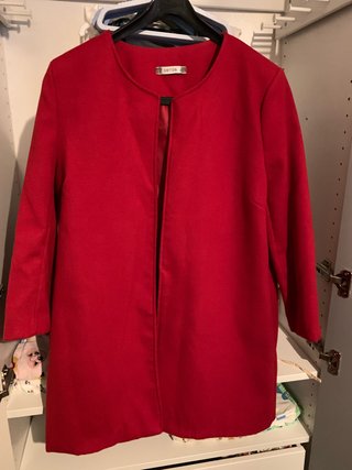 Abrigo Rojo Mujer Sense