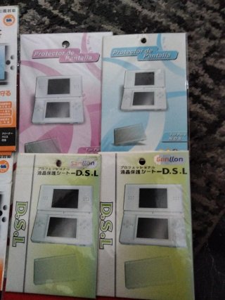 Protectores Pantalla PSP y Nintendo DS