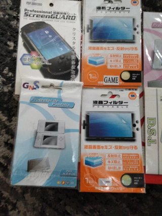 Protectores Pantalla PSP y Nintendo DS