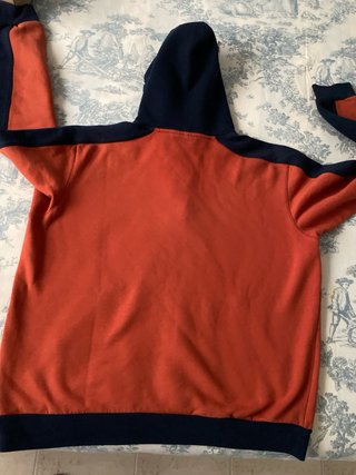 Sudadera GSD Talla M Naranja y Azul