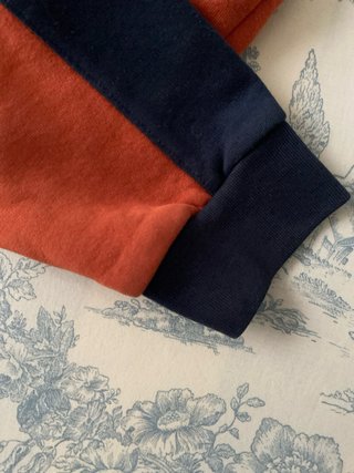 Sudadera GSD Talla M Naranja y Azul