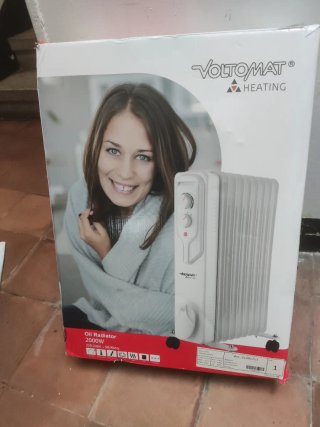 Calentador eléctrico radiador aceite