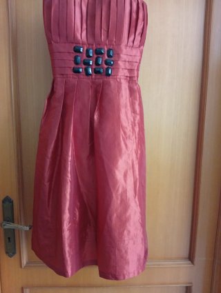 Abito elegante donna rosso tg L