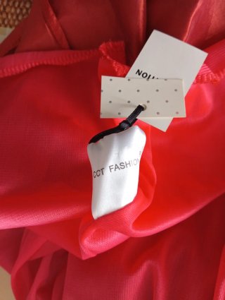Abito elegante donna rosso tg L