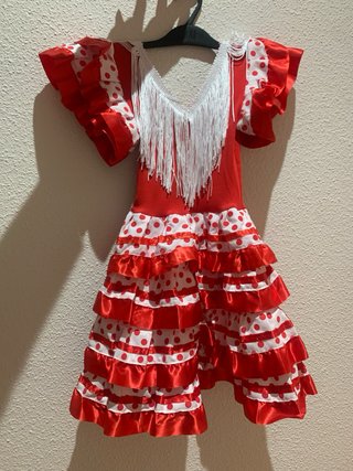 Vestido Feria Abril / San Isidro, talla 92-98cm