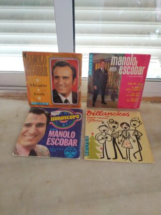 Discos Vinilo.Lote Manolo Escobar