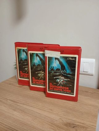 Película El destripador de Nueva York en VHS
