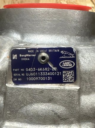 Turbo Original Land Rover Jaguar Evoque Discovery
