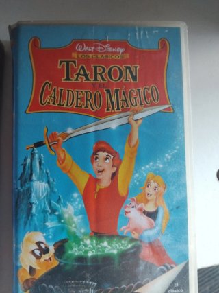 3 Películas Disney VHS (Español)