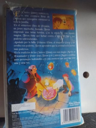 3 Películas Disney VHS (Español)