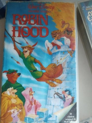 3 Películas Disney VHS (Español)