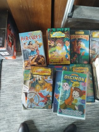 3 Películas Disney VHS (Español)