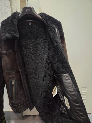 Chaqueta DIÉSEL L M Cazadora piel aviador xwz