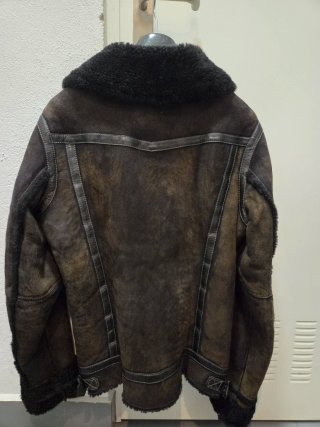 Chaqueta DIÉSEL L M Cazadora piel aviador xwz