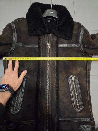 Chaqueta DIÉSEL L M Cazadora piel aviador xwz