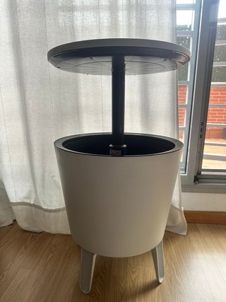 Mesa Auxiliar Nevera Jardín Polipropileno