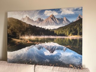 Cuadro Salón Montañas y Lago