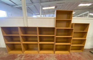 Estanterías de madera gran capacidad
