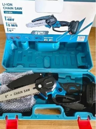 Motosega 6 48V Li-Ion con 2 Batterie GIARDINAGGIO