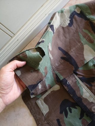 BDU Woodland Camicia Militare
