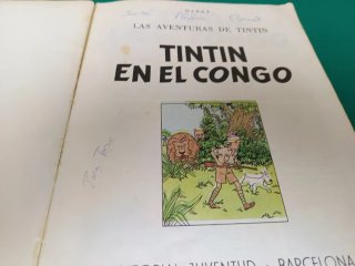 TINTÍN EN EL CONGO : LAS AVENTURAS DE TINTÍN