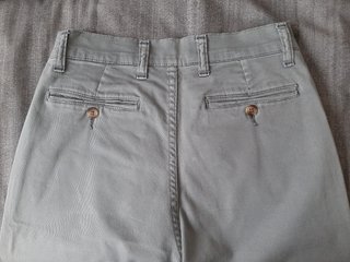 Pantalones muy cómodos azul/verde y beige