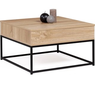 Mesa de centro elevable Detroit con almacenaje