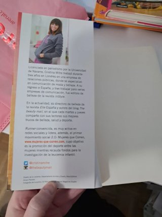 Libro Mujeres que corren - Cristina Mitre