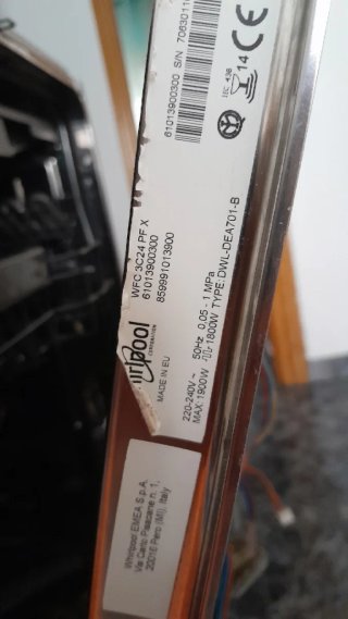 Motor Bomba Lavavajillas Whirlpool VSM-E25A0
