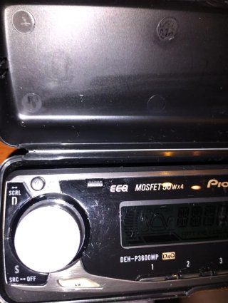 Radio Coche Pioneer DEH-P3600MP CD Extraíble