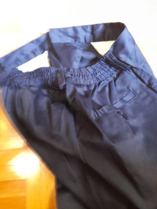 Pantalón de trabajo azul nuevo