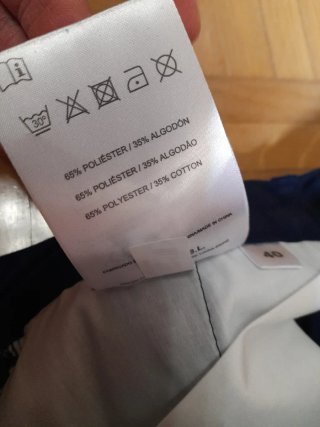Pantalón de trabajo azul nuevo