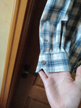Camicia uomo a quadri kruder azzurra