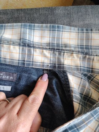Camicia uomo a quadri kruder azzurra