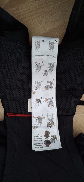 Mochila Portabebés Babybjörn ONE varias posiciones