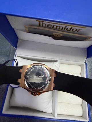 Reloj Thermidor San Marino Oro y Negro
