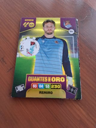 Panini Adrenalyn XL Remiro Guantes de Oro