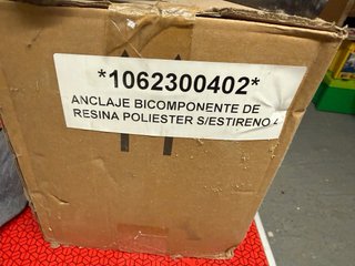 Caja taco químico ResiFIX PY 410 SF