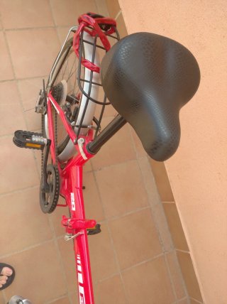 Bicicleta plegable F-Park 20 roja