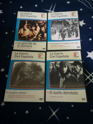 Lote de 10 DVDs  serie "La Guerra Civil Española"