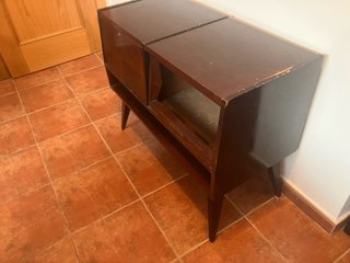 Mueble Tocadiscos Philips vintage Midcentury 50s