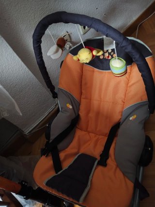 Hamaca infantil Winnie the Pooh naranja GRATIS