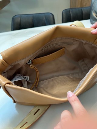 Bolso Adolfo Dominguez Beige/Marrón