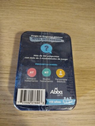 Juego Preguntas Bíblicas Nivel Intermedio