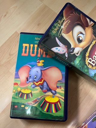 Colección Clásicos Disney VHS y DVD