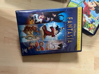 Colección Clásicos Disney VHS y DVD