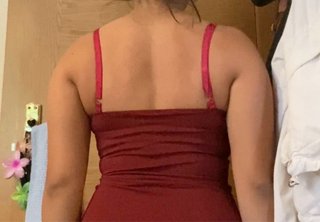Vestido de graduación rojo